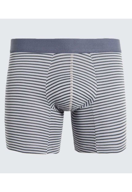 Boxer Para Hombre Filete Corto Algodón Color Gris  Marca Ostu #60000477