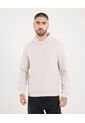 Buzo Para Hombre Hoodie Color Beige Marca Ostu #60060530 de Ostu