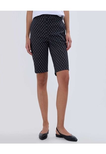 Bermuda Para Mujer  Color Negro Marca Ostu #40100089