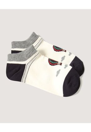 Medias Infantil Niño Invisible Algodon Color Negro Marca Ostu #80980082