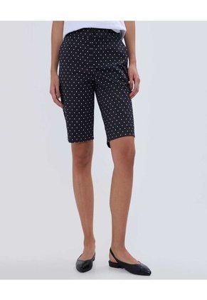 Bermuda Para Mujer  Color Negro Marca Ostu #40100089