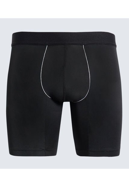 Boxer Para Hombre Filete Medio Microfibra Color Negro Marca Ostu #60000481