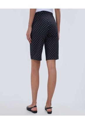 Bermuda Para Mujer  Color Negro Marca Ostu #40100089