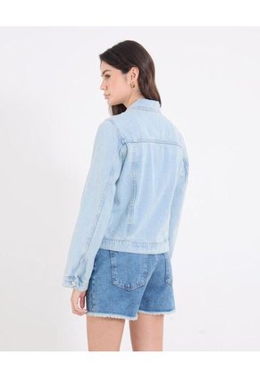 Chaqueta Para Mujer Trucker Color Azul Marca Ostu #40080252
