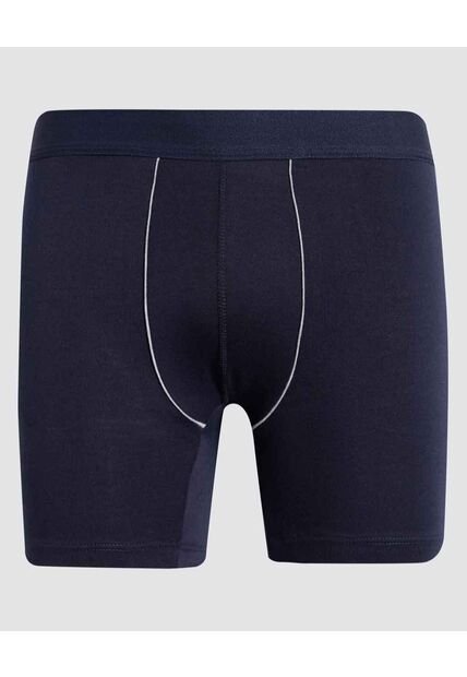 Boxer Para Hombre Filete Medio Algodón Color Azul  Marca Ostu #60000449