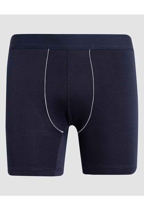 Boxer Para Hombre Filete Medio Algodón Color Azul  Marca Ostu #60000449