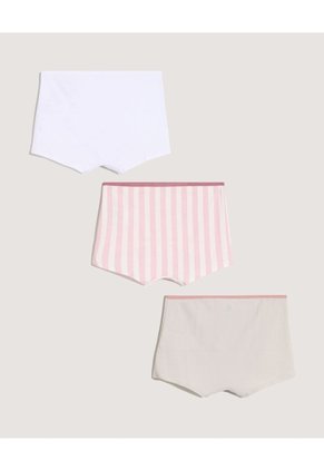 Ropa Interior Infantil Niña Boxer Color Negro Marca Ostu #90180098