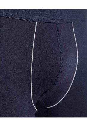 Boxer Para Hombre Filete Medio Algodón Color Azul  Marca Ostu #60000449