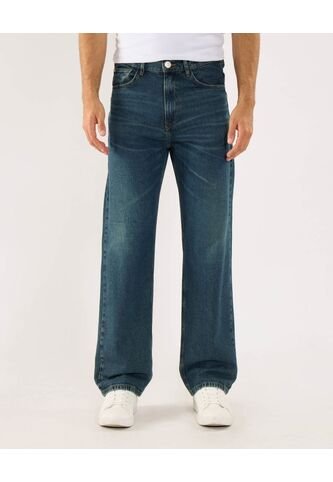 Jean Para Hombre Straight Color Azul Marca Ostu #60160443 Ostu