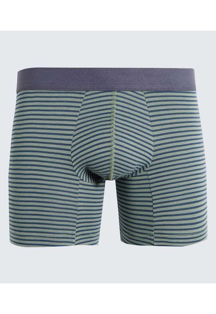Boxer Para Hombre Filete Corto Algodón Color Verde  Marca Ostu #60000477