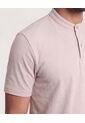 Polo Cuello Mao Regular  Para Hombre Café Ostu de Ostu