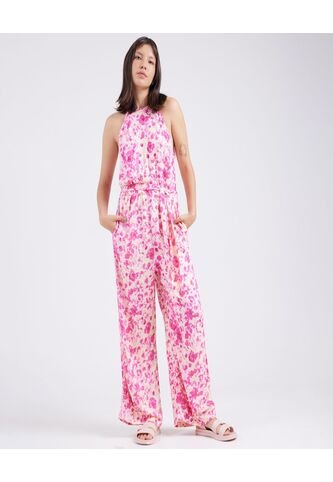 Enterizo Para Mujer Manga Sisa Color Rosado  Marca Ostu #40320077 Ostu