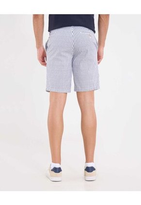 Bermuda  Para Hombre Regular Corto Color Azul Marca Ostu #60100461