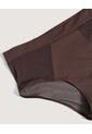 Panty Clásico Con Detalle En Tull  Para Mujer Café Ostu de Ostu