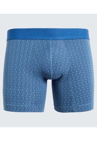 Boxer Para Hombre Filete Corto Algodón Color Azul  Marca Ostu #60000476 Ostu