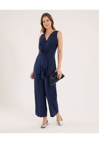 Enterizo Para Mujer Manga Sisa Color Azul  Marca Ostu #40320081 Ostu