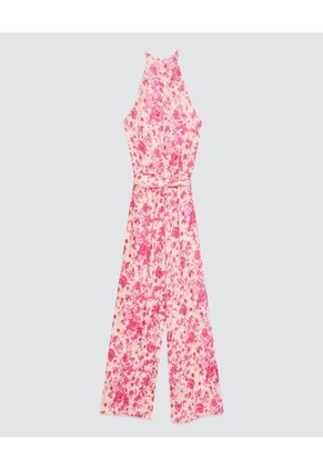 Enterizo Para Mujer Manga Sisa Color Rosado  Marca Ostu #40320077