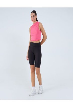 Camiseta Para Mujer Manga Sisa Cuello Alto Color Rosado Marca Ostu #40092367