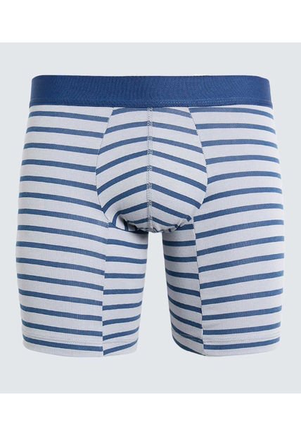 Boxer Para Hombre Filete Medio Algodón Color Gris  Marca Ostu #60000486