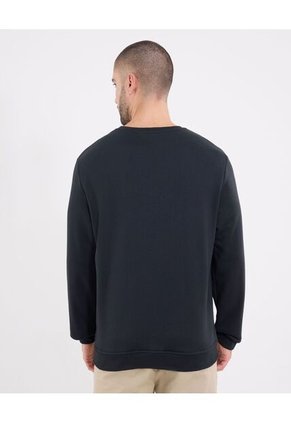 Buzo  Para Hombre Cuello Redondo Color Negro Marca Ostu #60060491