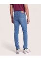 Jean Skinny Semibásico  Para Hombre Azul Ostu de Ostu