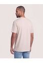 Camiseta Tricot Lisa Básica  Para Hombre Café Ostu de Ostu