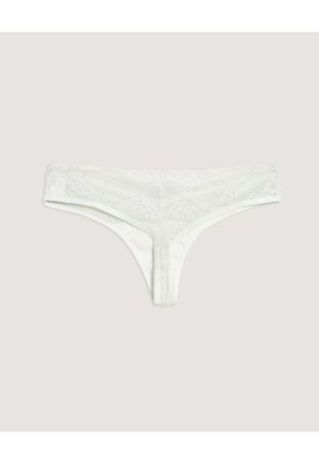 Panty Brasileña En Encaje Pack X2 X2 Para Mujer Negro Ostu