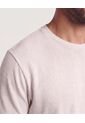 Camiseta Tricot Lisa Básica  Para Hombre Café Ostu de Ostu