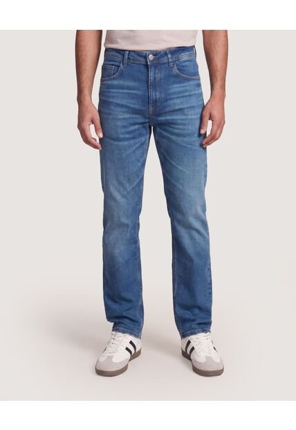 Jean Regular Stretch  Para Hombre Azul Ostu