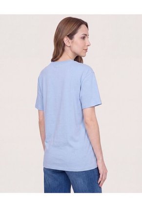 Camiseta Con Estampado Cenicienta  Para Mujer Azul Ostu