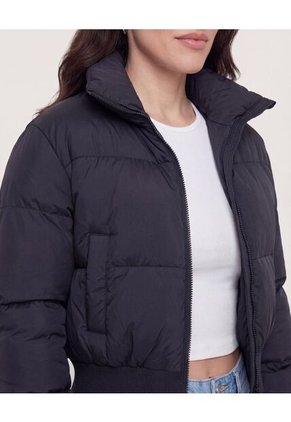 Chaqueta  Para Mujer Acolchada Color Negro Marca Ostu #40080262