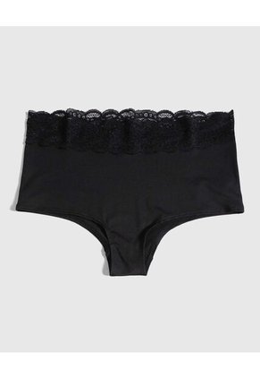Panty Para Mujer Cachetero Color Negro Marca Ostu #40800051