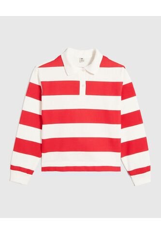 Buzo Infantil Niña Cuello Redondo Color Rojo Marca Ostu #90060135 Ostu