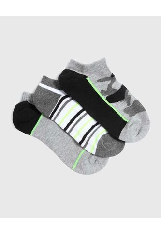 Medias Infantil Niño Invisible Color Negro Marca Ostu #80980132 Ostu