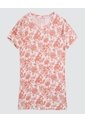 Camiseta Para Mujer Manga Corta Color Naranja Marca Ostu #40091489 de Ostu