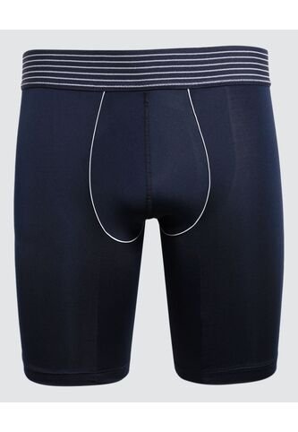 Boxer Para Hombre Filete Medio Microfibra Color Azul  Marca Ostu #60000416 Ostu
