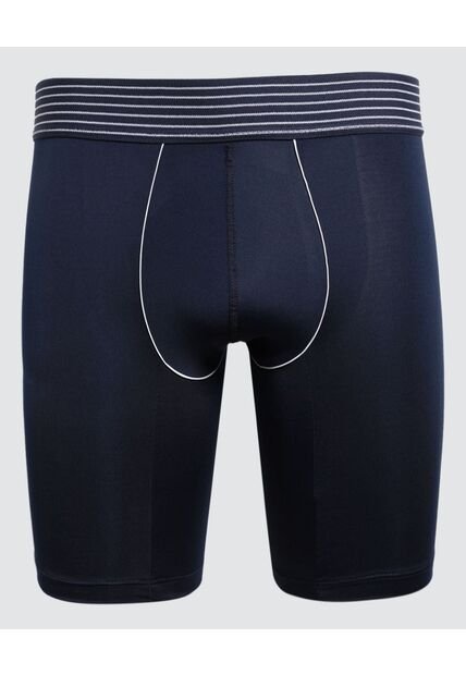 Boxer Para Hombre Filete Medio Microfibra Color Azul  Marca Ostu #60000416