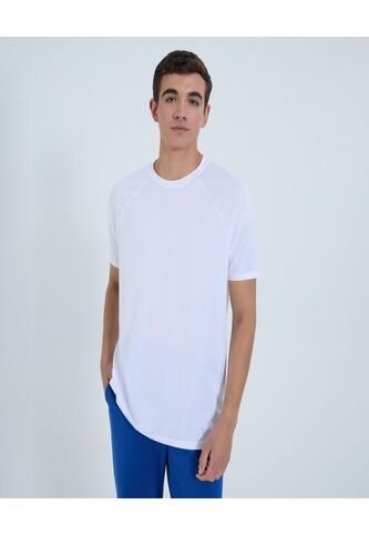 Camiseta Para Hombre Manga Corta Color Blanco Marca Ostu #60091504 Ostu