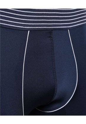 Boxer Para Hombre Filete Medio Microfibra Color Azul  Marca Ostu #60000416