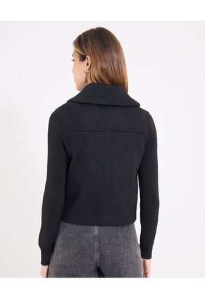 Chaqueta Para Mujer Abrigo Color Negro Marca Ostu #40080247
