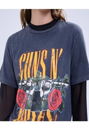 Camiseta Guns N' Roses Para Mujer #40092315 Ostu