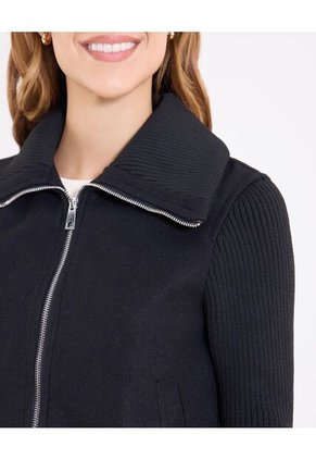 Chaqueta Para Mujer Abrigo Color Negro Marca Ostu #40080247