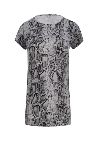 Camiseta Para Mujer Manga Corta Color Negro Marca Ostu #40090842 Ostu