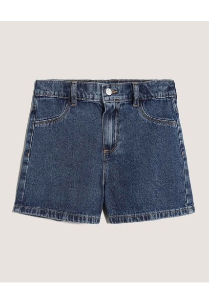 Short  Infantil Niña Mom Color Azul Marca Ostu #90198258