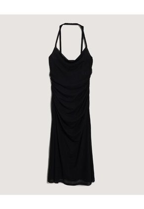 Vestido Para Mujer M/Sisa Medio Color Negro Marca Ostu #40170384