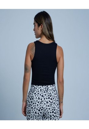 Camiseta Para Mujer Manga Sisa Color Negro Marca Ostu #40091988