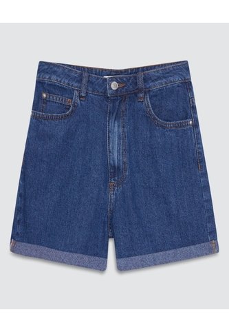 Short Para Mujer  Color Azul  Marca Ostu #40190233 Ostu
