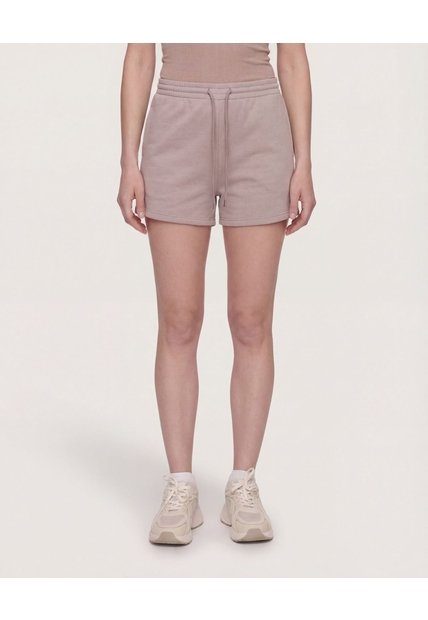 Short Unicolor  Para Mujer Café Ostu
