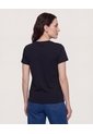 Camiseta Basica Screen  Para Mujer Negro Ostu de Ostu