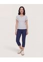 Polo Basica  Para Mujer Azul Ostu de Ostu